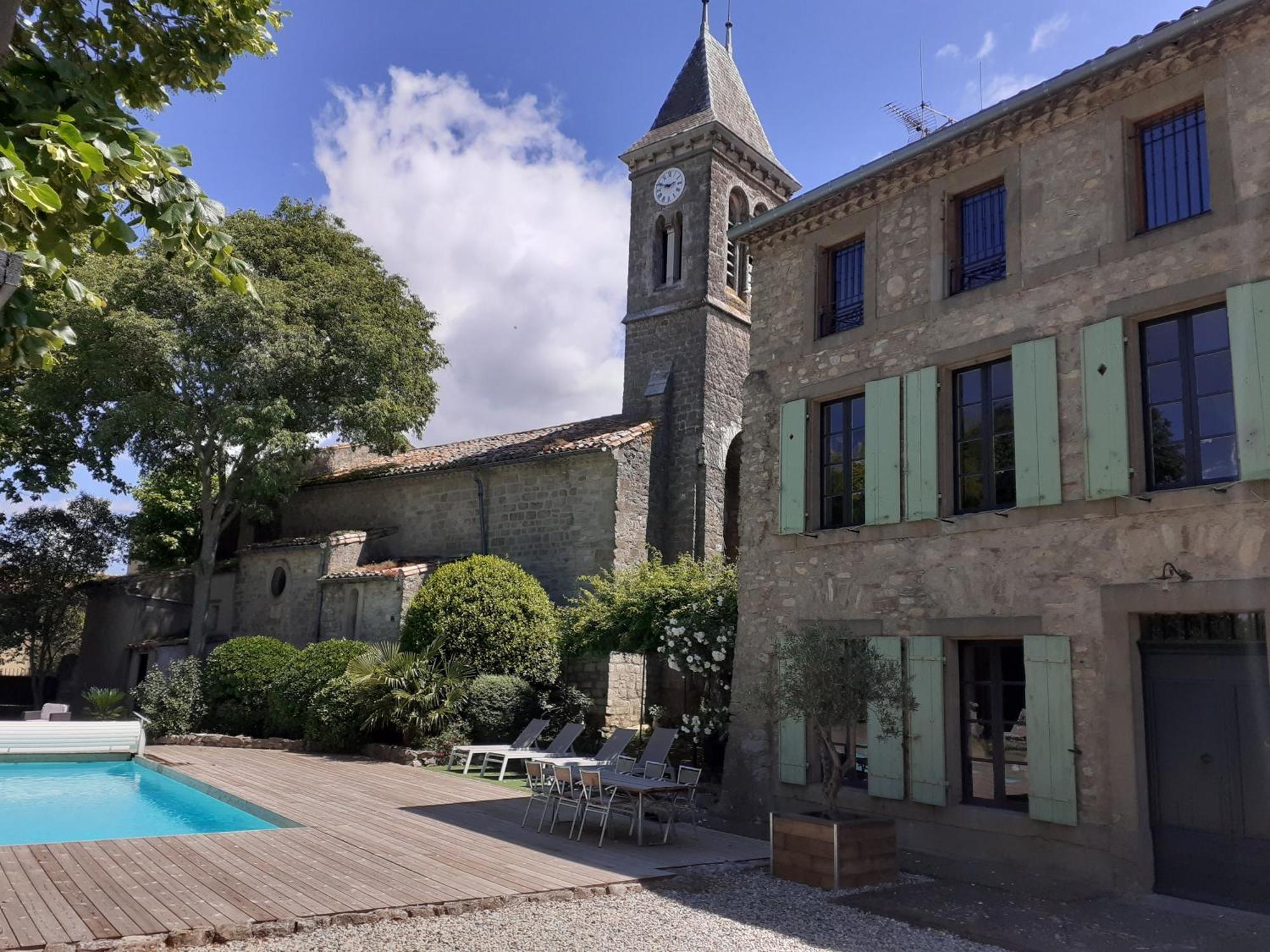 Prieure Saint-Louis Maison D'Hotes Floure Exterior foto